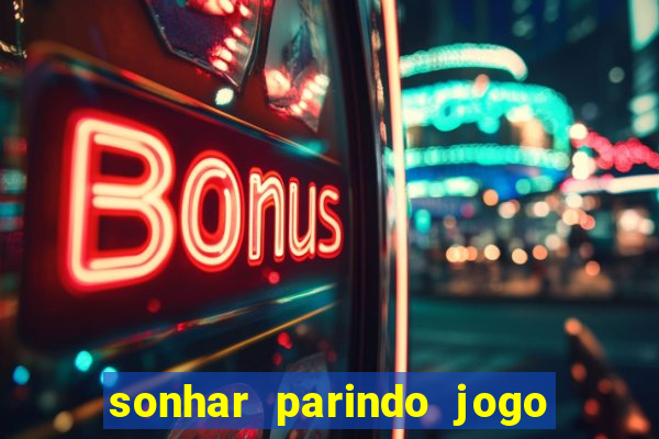 sonhar parindo jogo do bicho